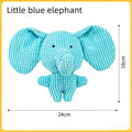 Pet Plush Toy Dog Calming Duck Companion Sleeping Duck Toys Chew Toy Durable Squeaky for Puppy Pet Teeth Cleaning Chew Pet Toy Oasis Select Blue elephant