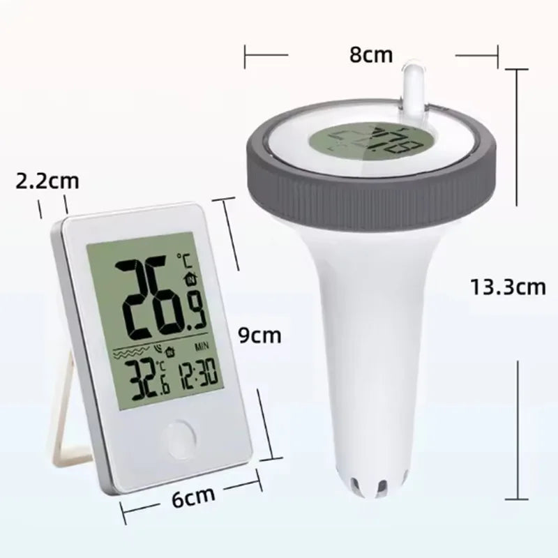 Wireless Floating Thermometer Water Thermometer Swimming Bath Water SPA Aquariums Thermometer for Swimming Pool Bathtub Hot Tub Oasis Select