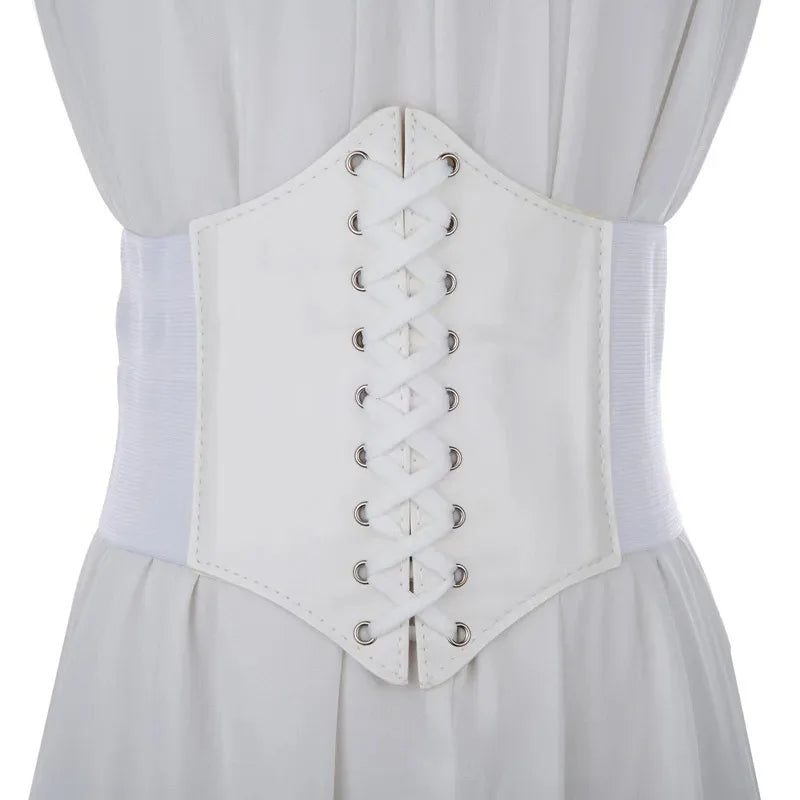 Palace Style Intellectual Outerwear with Body Shaping and Abdominal Cinching Straps Belt Waist Seal Waist Cinching Oasis Select