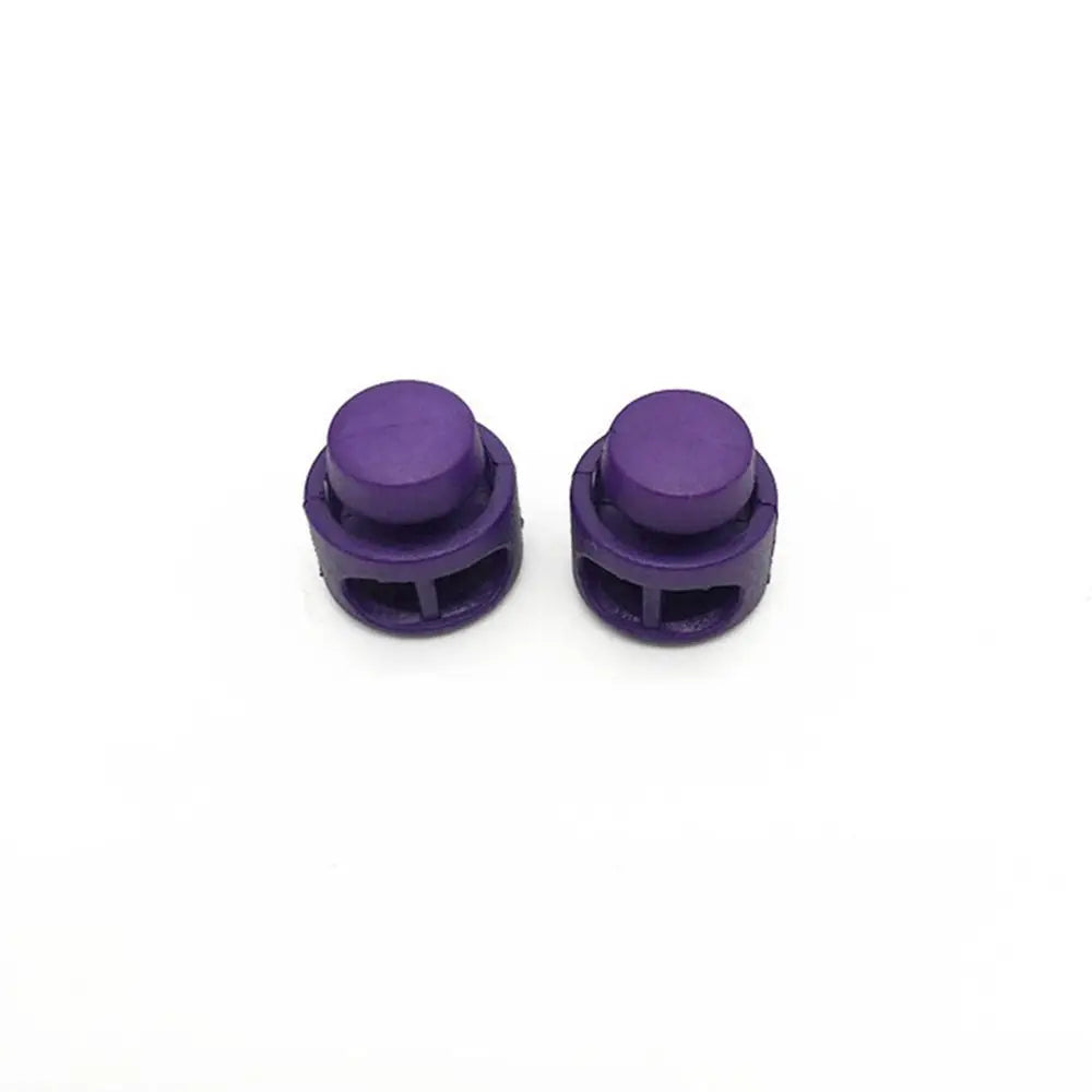 5mm Cord Lock Clips 2-Hole Toggle Stopper Buckle 10 Pack