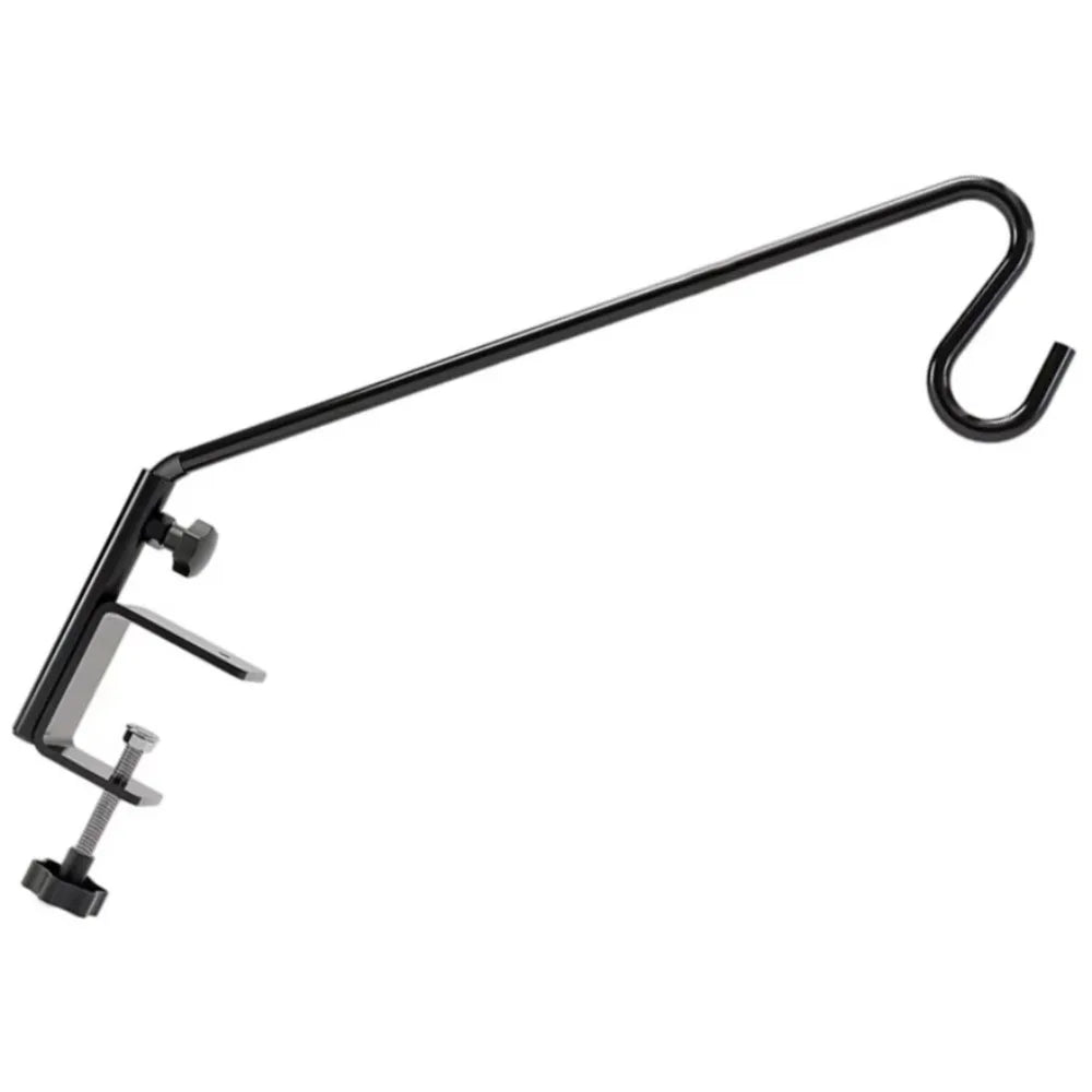 360° Rotating Bird Feeder Hook | Adjustable Steel Rail Hook