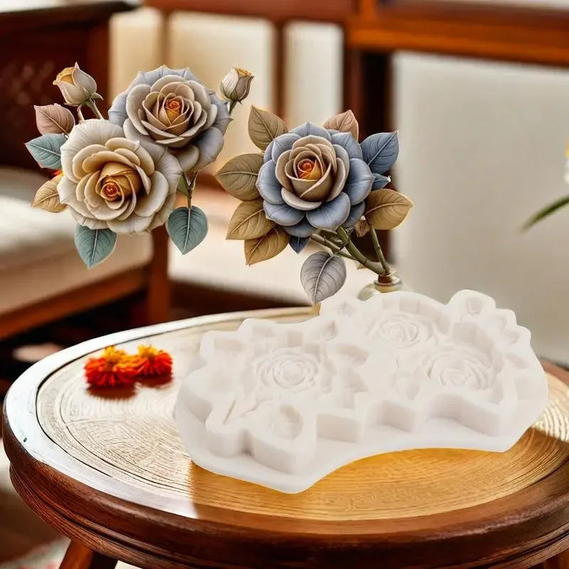 Flowers Leaves Silicone Sugarcraft Mold Chocolate Cupcake Baking Mould Fondant Cake Decorating Tools Oasis Select
