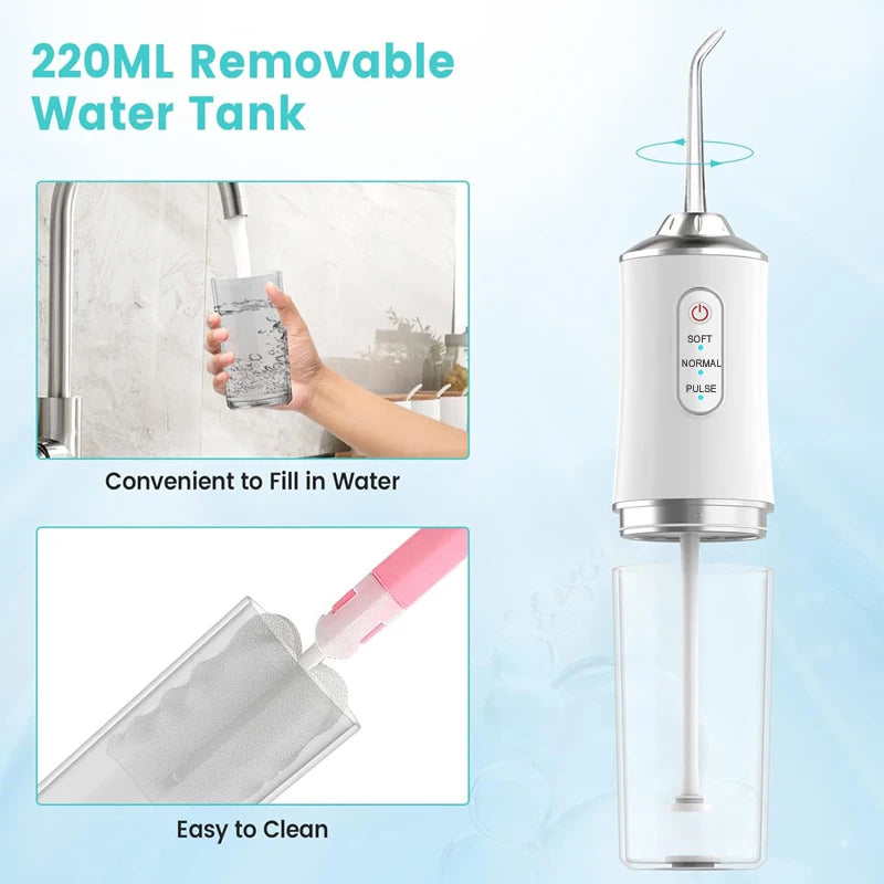 Oral Irrigator Dental Water Jet Flosser Appliance Pick Floss Dentistry Mouth Washing Machine Teeth Whitening Cleaning Tools Oasis Select
