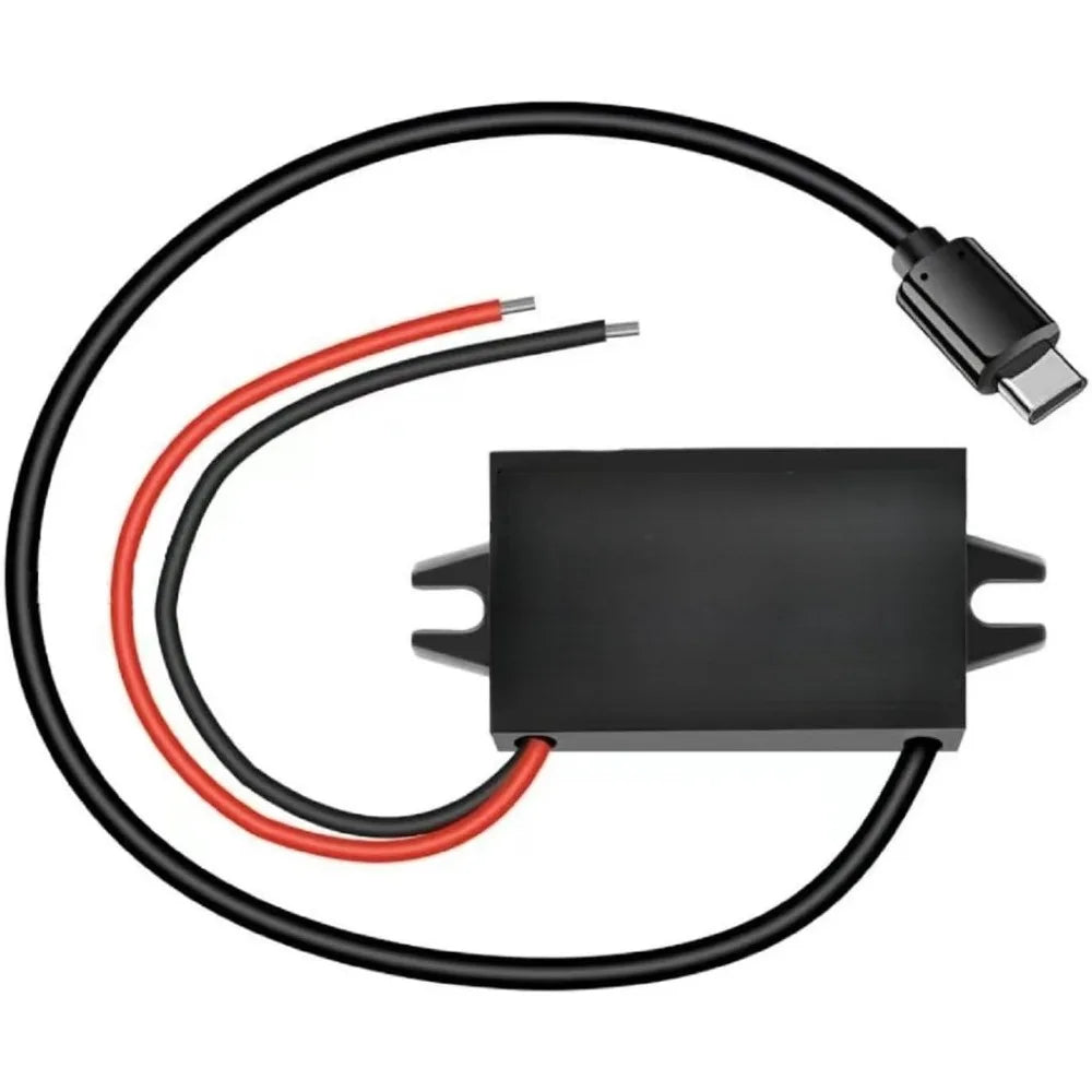 12V/24V To 5V 3A Converter USB Type-C Buck Charging Module DC/DC Step Down Power Adapter Compatible With Cellphone DIY For Car Oasis Select 12V 24V to 5V 3A