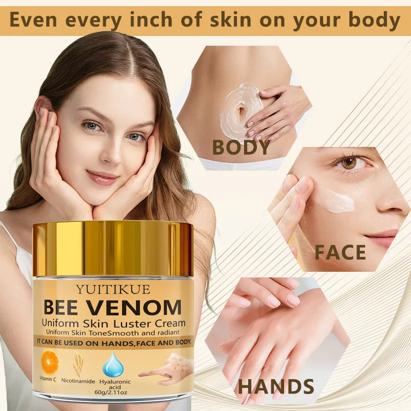 YUITIKUE Bee Venom Cream – Brighten & Fade Dark Spots 60g