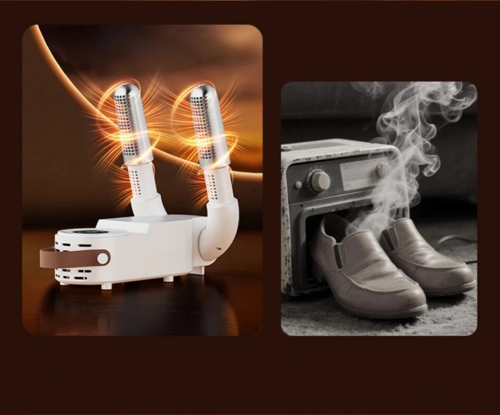 Shoe Dryer Constant Temperature and Foldable Sterilize Anti Mold Remove Odor Suitable For Rainy Days Gym Home Travel Oasis Select
