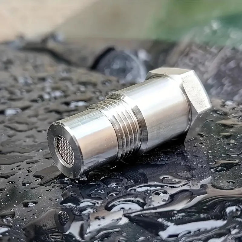 M18x1.5mm Caliber Metal Water Pipe Connector Filter Universal Threaded Joint Standard Compatible Fitting Courtyard Irrigation Oasis Select
