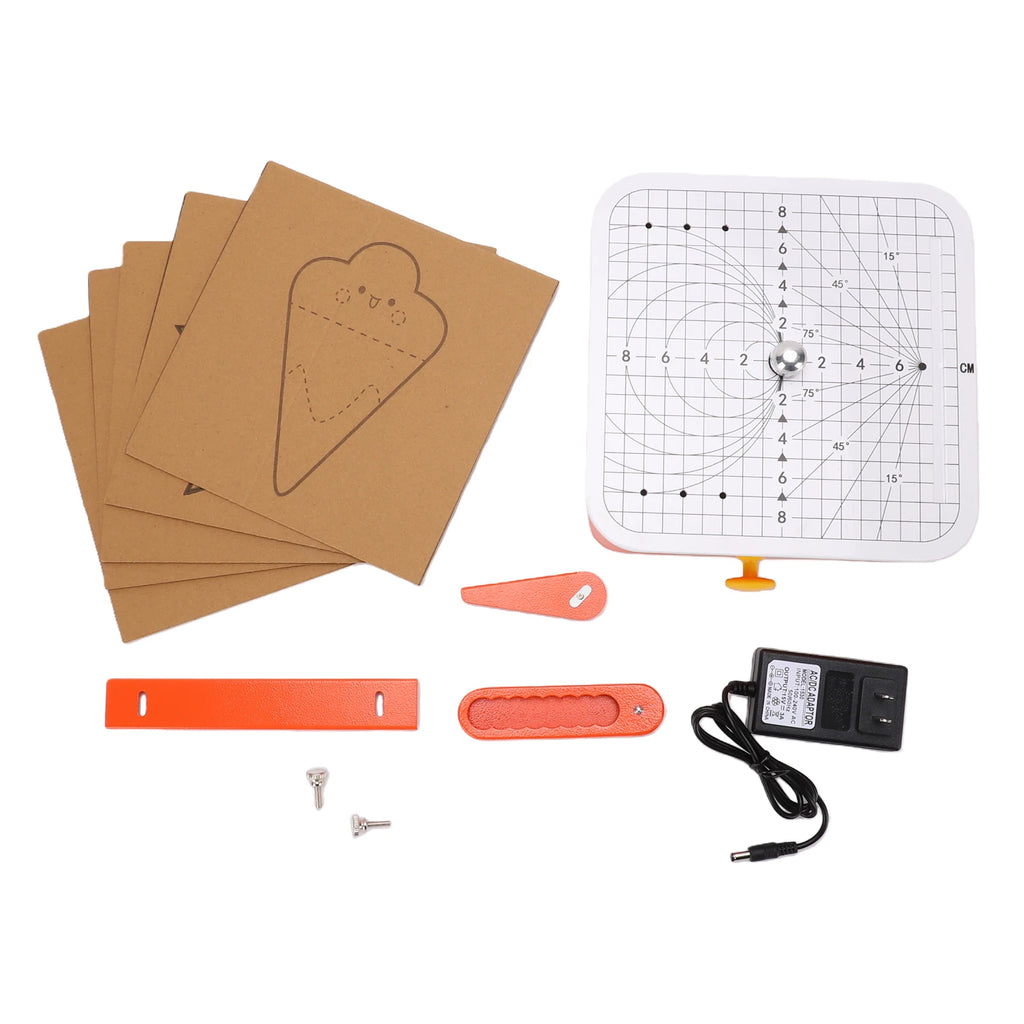 Home Craft Tool Electric Cardboard Cutter Safe Craft Cutting Tool Paper Cutting Machine for Home and Classroom Art Activities Oasis Select Other