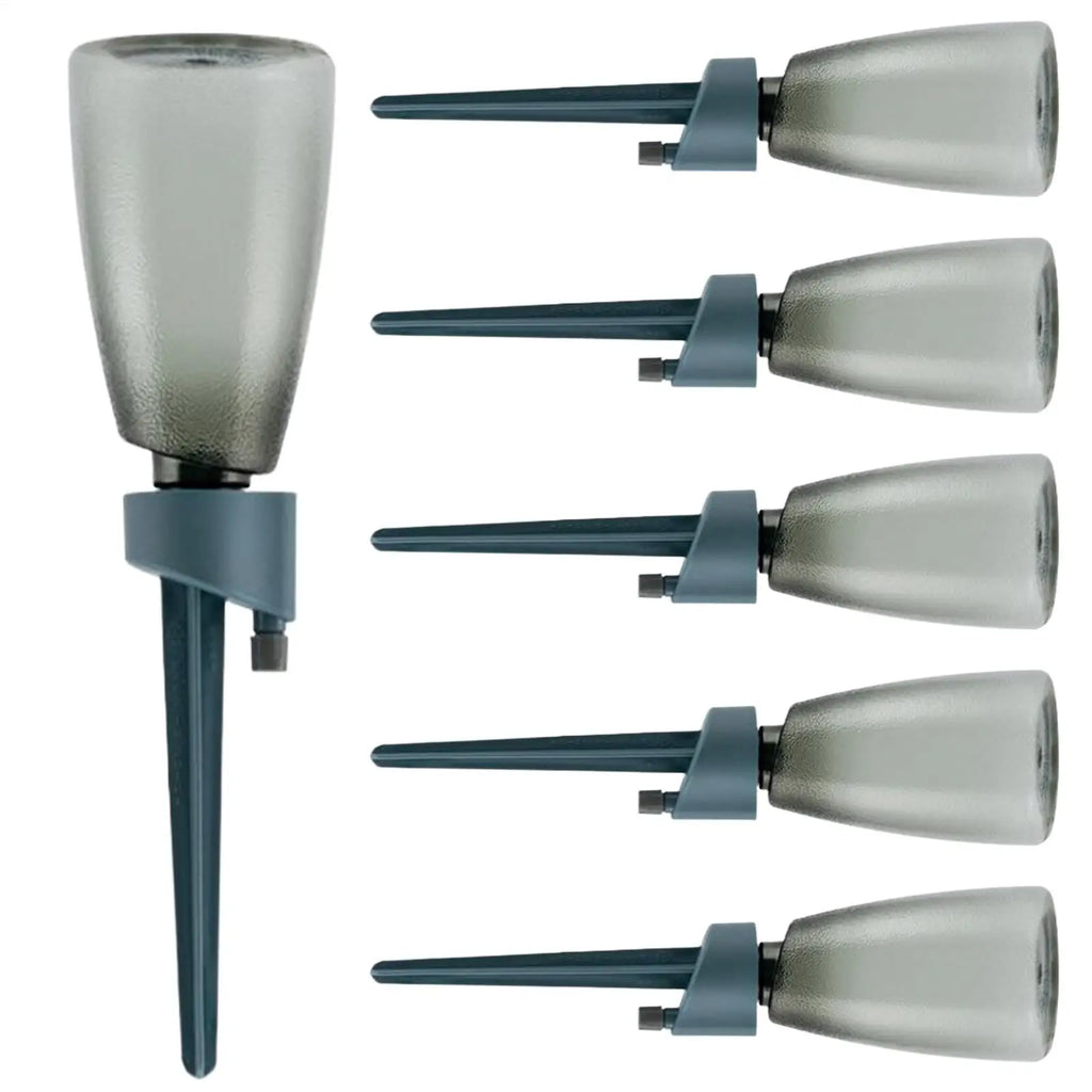 6pcs Automatic Waterer Household Flower Plant Self Watering Device Automatic Drip Irrigation System for Indoor Outdoor Gardening Oasis Select