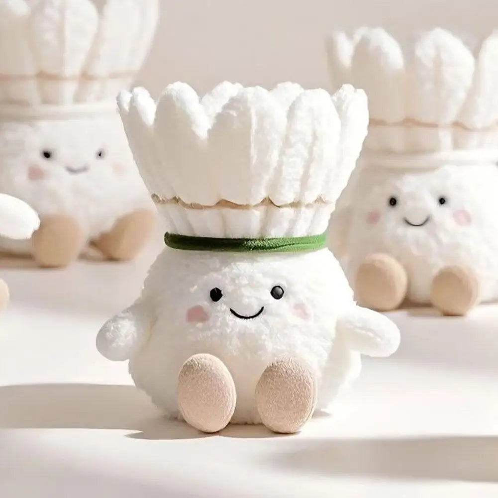 Kawaii Plush Badminton Keychain – Cute Fluffy Bag Charm Gift Plush Keychain Charm Oasis Select