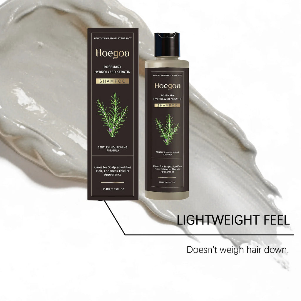 HOEGOA Rosemary Shampoo – Volumizing, Thickening & Anti-Dandruff Rosemary Hair Shampoo Oasis Select