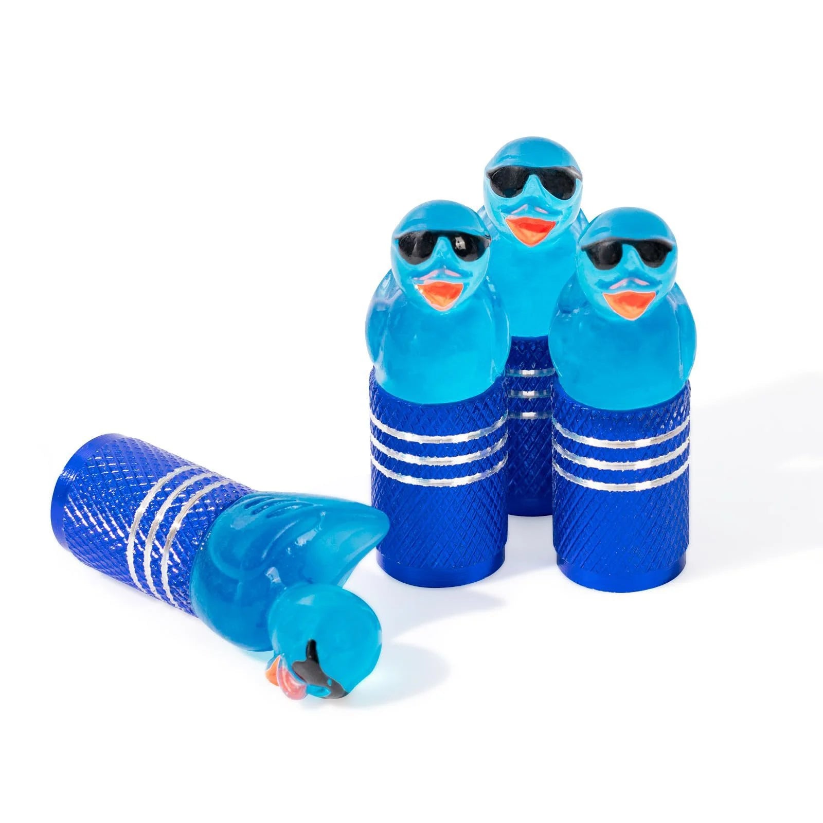Car Tire Valve Stem Cap, Sedan Dust Cap, Glow-in-the-Dark 3D Automotive Valve Stem Cap Oasis Select 4pcs 3