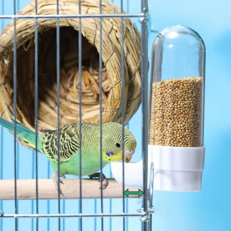 Hanging Pet Feeder Squirrel Parrot Water Dispenser Pet Bird Food Box Cage Accessories Birds Supplies Oasis Select