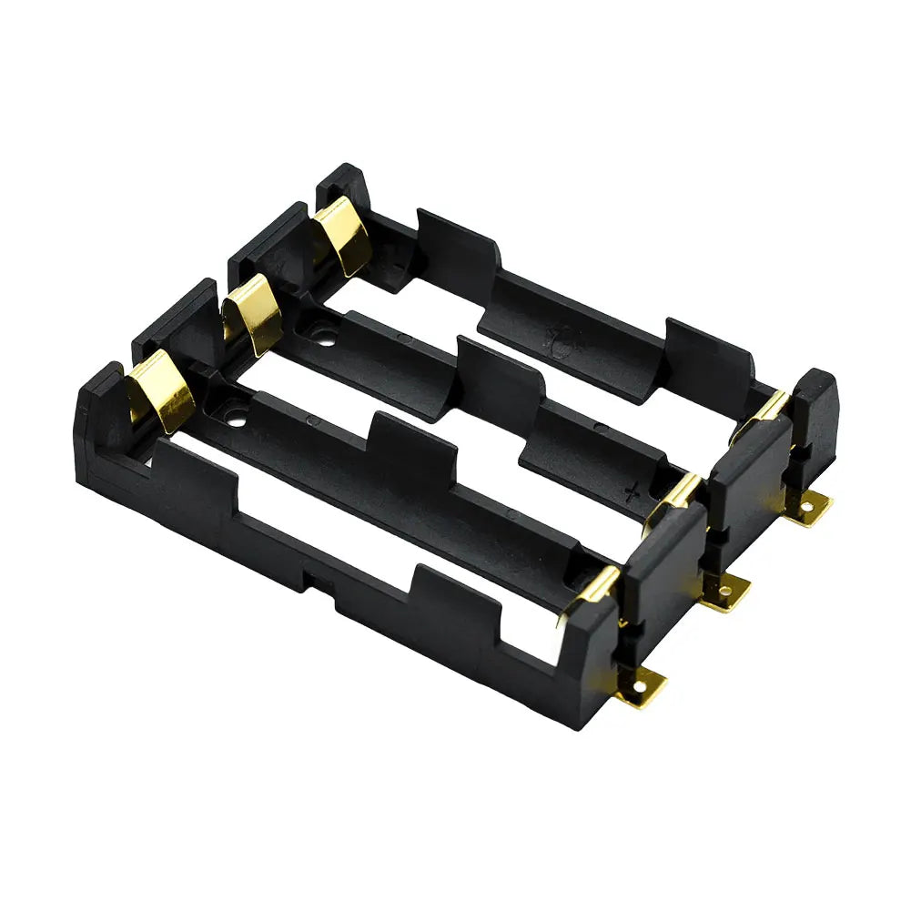 18650 SMT Battery Holder Box with Bronze Pins – 1–4 Slot Battery Holder Box Oasis Select 3s United States