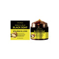 Morocco Argan Black Soap for Exfoliating Deep Cleaning Remove Dead Skin Body Scrub Purifying Moisturizing Brighten Skin Soap Oasis Select 180g boxed