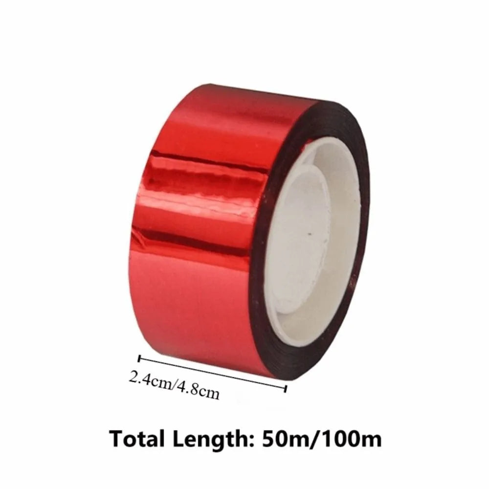 50M/100M/300M Double-sided Reflective Bird Repellent Ribbon Multipurpose Adhesive-free Anti Bird Tape Flashing Hanging Oasis Select