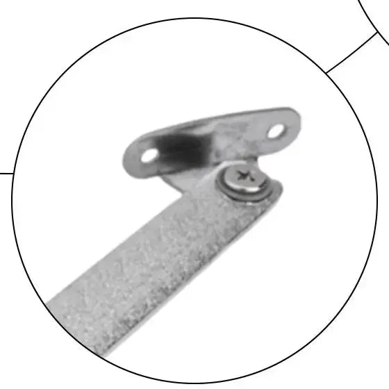 Parts Support Rod Cupboard Fittings For Wardrobe Lids Heavy Duty Replacement Sliver Zinc Alloy Cabinets Practical Oasis Select China Mainland