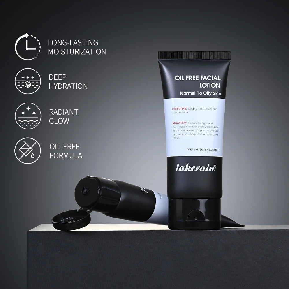 Men's Oil-Free Face Moisturizer – Hydrating Cream | Lakerain Men's Face Moisturizer Oasis Select
