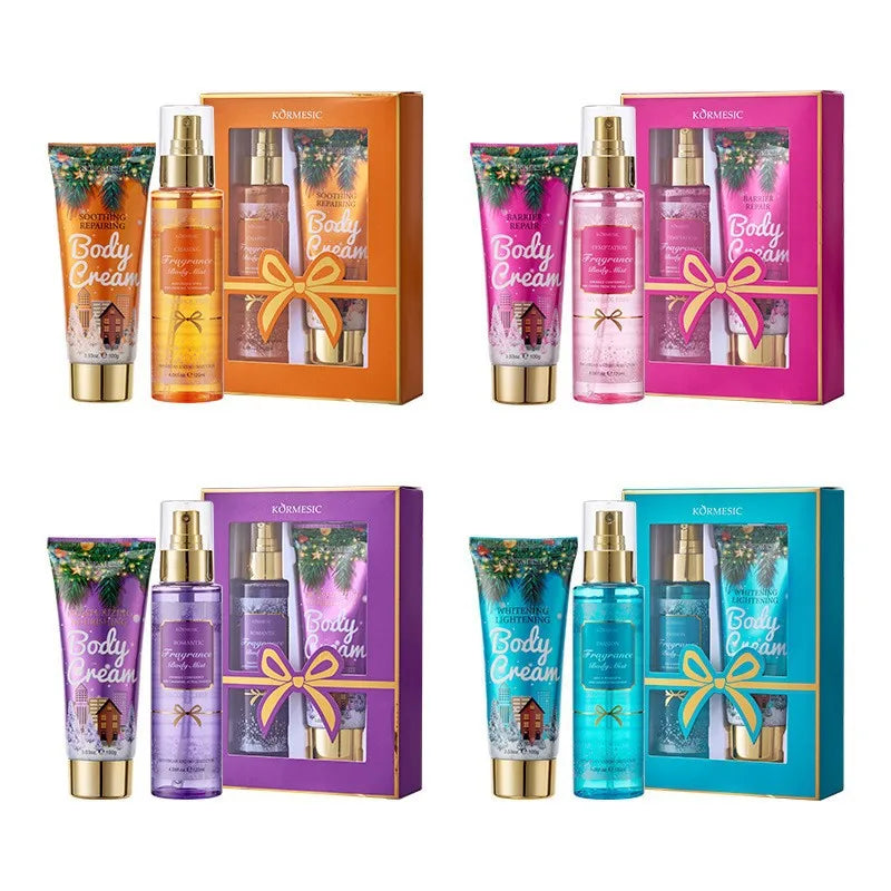 Passion Fragrance Body Kit 120ml + 100g Body Care Christmas Set Fragrance Body Care Oasis Select