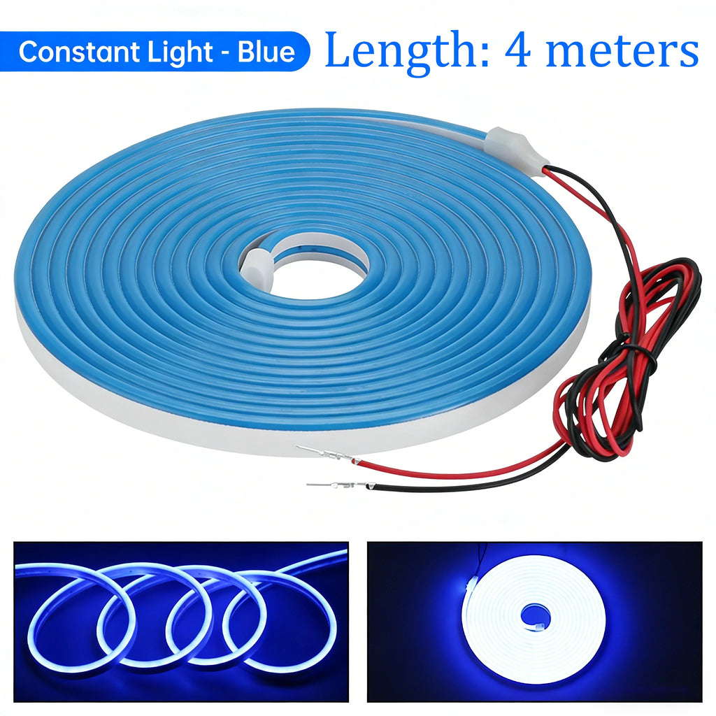 Car Trunk LED Light Strip 2M/4M – Auto-Sensing Tailgate Light