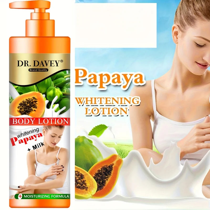 DR.DAVEY Papaya Body Lotion 500ml – Hydrating & Moisturizing