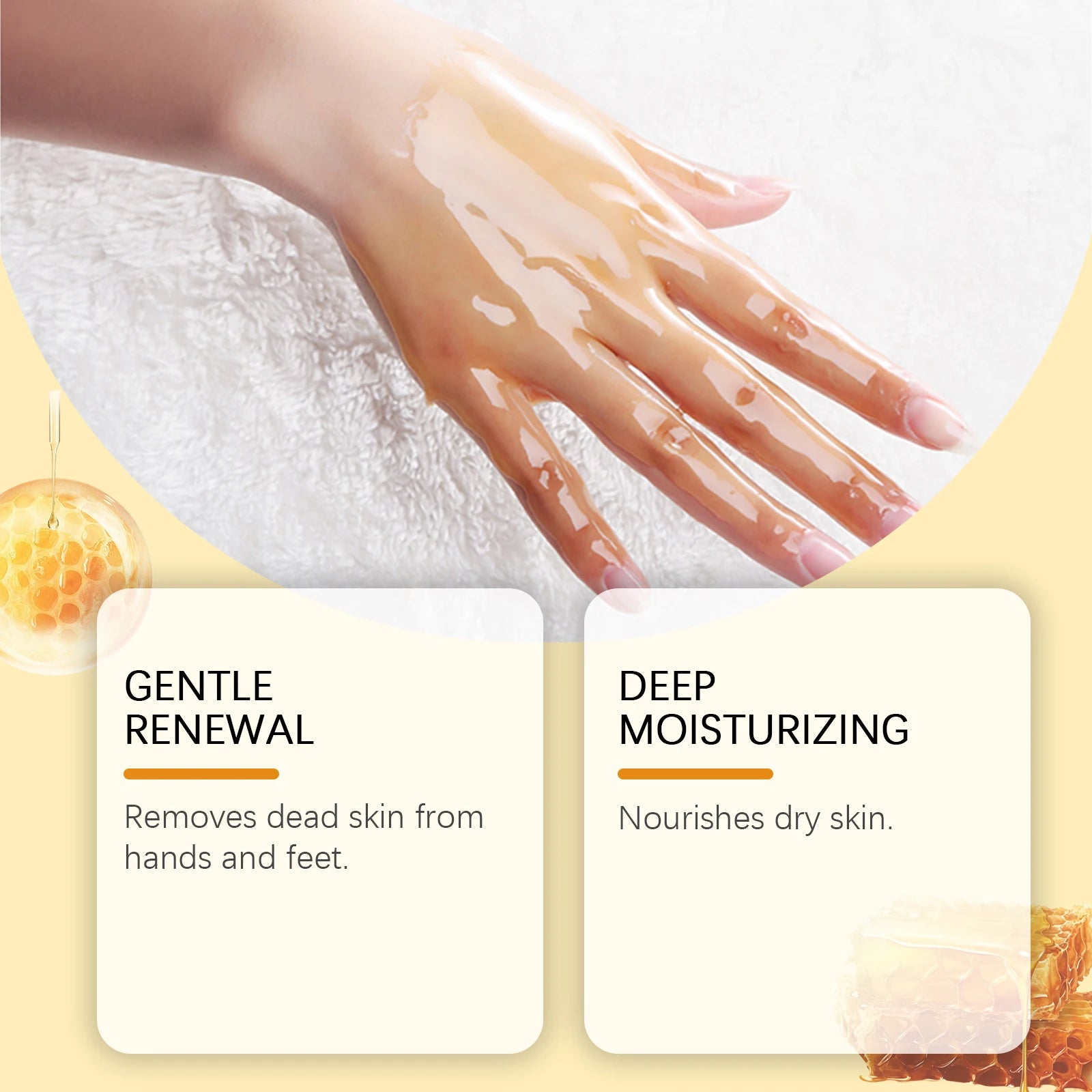 OceAura Exfoliating Hand & Foot Peel Mask – Milk & Honey Exfoliating Peel Mask Oasis Select