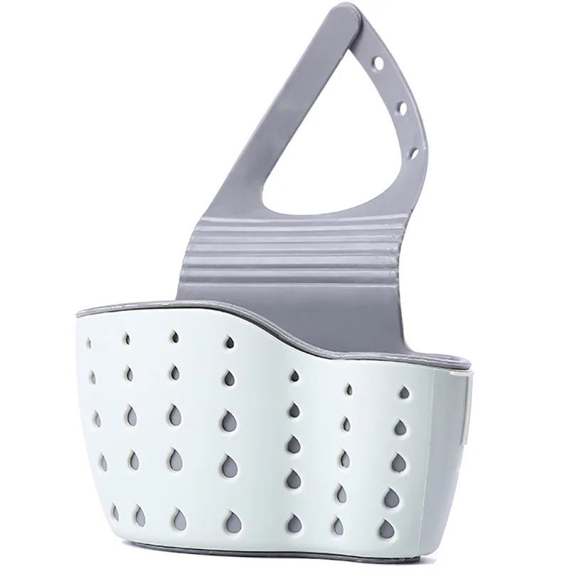 Double Layer Sink Hanging Basket | Sponge & Brush Organizer Sink Storage Basket Oasis Select Beige
