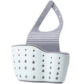 Double Layer Sink Hanging Basket | Sponge & Brush Organizer Sink Storage Basket Oasis Select Beige