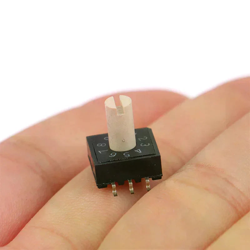 RM3HAF-10 Rotary Dial Switch 10 0-9 Coding Switch Patch 3:3 With Handle Rotary Coding Switch Oasis Select