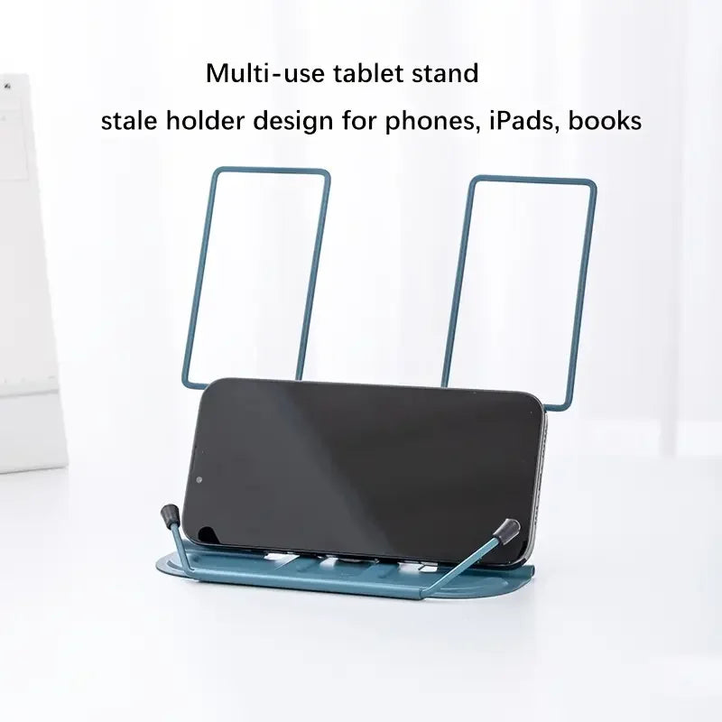 Simple metal reading stand, foldable reading stand, portable reading bookshelf, music stand Oasis Select