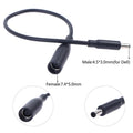 DC Power Charge Converter Adapter Cable Cord 7.4*5.0mm Female to 4.5*3.0 mm Male Oasis Select one size