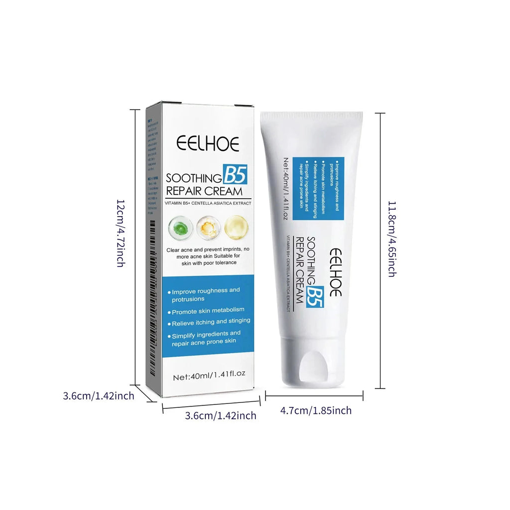 B5 Repair Cream Moisturizing Hydrating Soothing Dry Chapped Redness Skin Nourishes Hydrating Barrier Support Beauty Face Cream Oasis Select