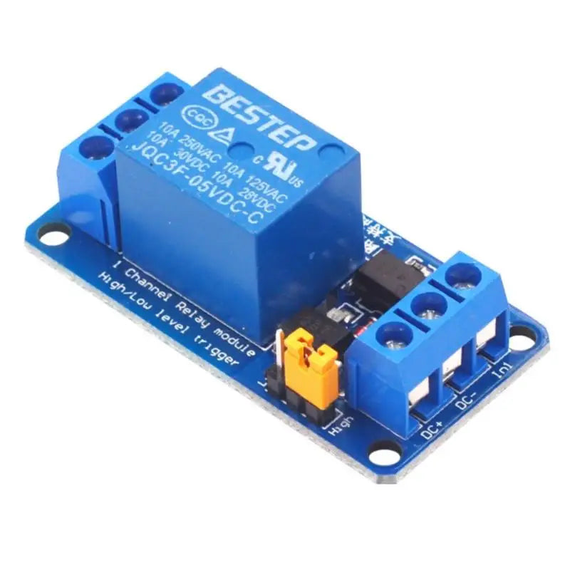 DC 3.3V 5V 12V 24V 1 Channel Relay Module With Optocoupler Shield Board High Low Level Trigger Power Supply Module For Arduino Oasis Select 5V