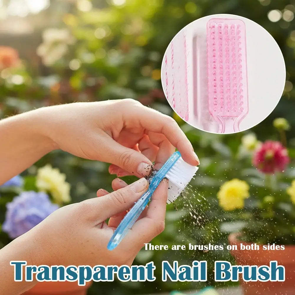 Nail Brush for Cleaning Fingernails, Deep Cleaning Nail Scrubber Brush Foot Brush Handle Grip Nail Brush for Toes & Fingernails Oasis Select