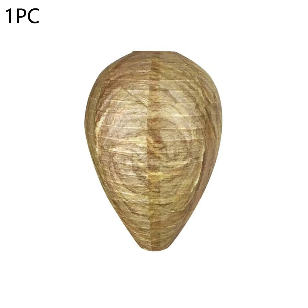 Hanging Wasp Nest Decoy – Waterproof Fake Beehive Deterrent Wasp Nest Decoy Oasis Select 1PC