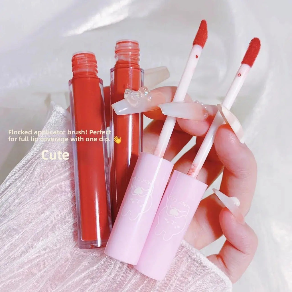 MAGIC CASA Velvet Matte Lip Glaze Set – 6 Pcs Waterproof