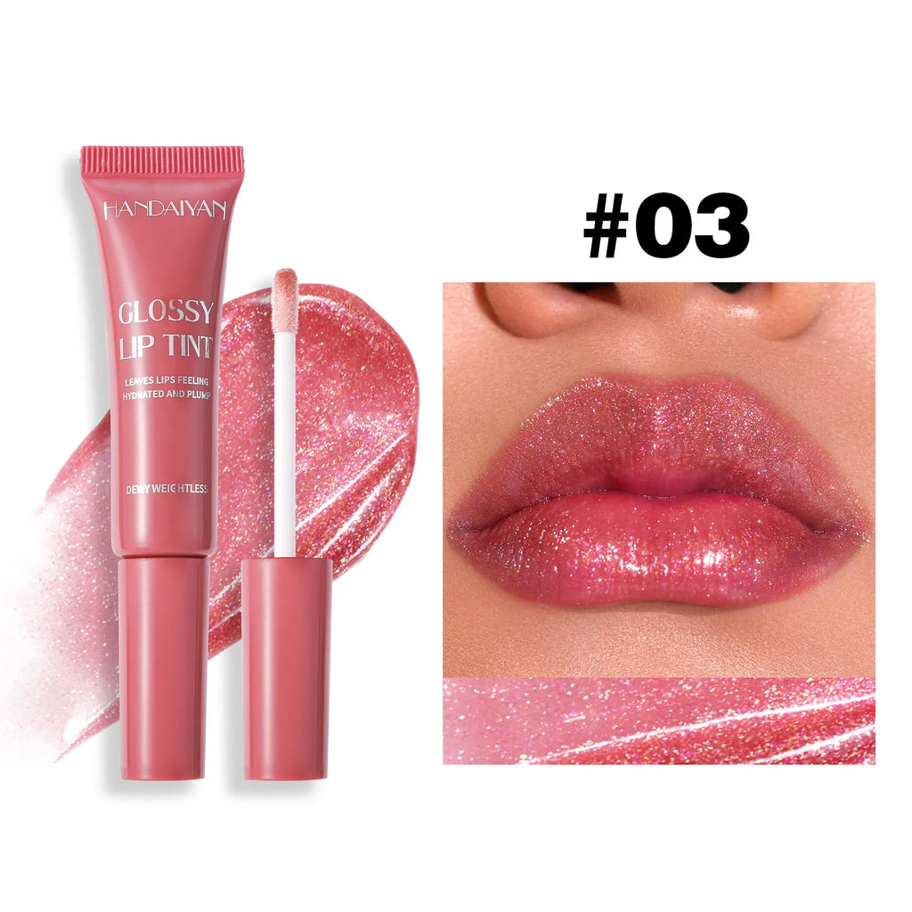 Handaiyan Pearlescent Hydrating Lip Glaze – Glass Shine Gloss