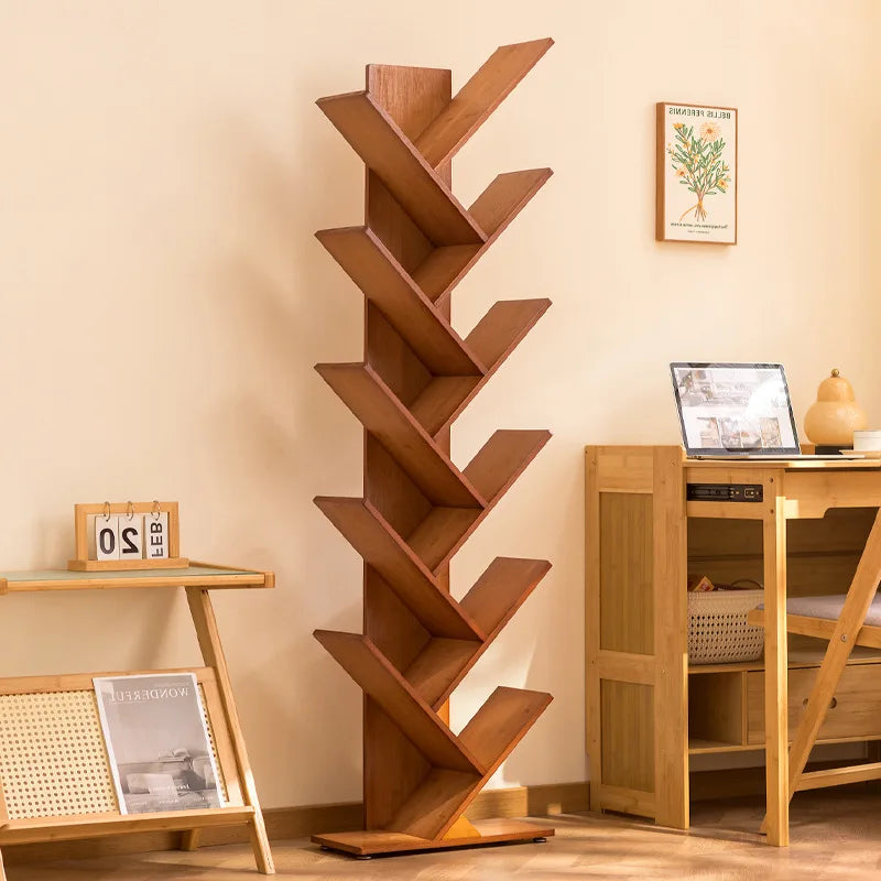 bookshelf Floor-to-ceiling shelf Living room integrated against the wall Corner small bookshelf Narrow children's bookcase Oasis Select