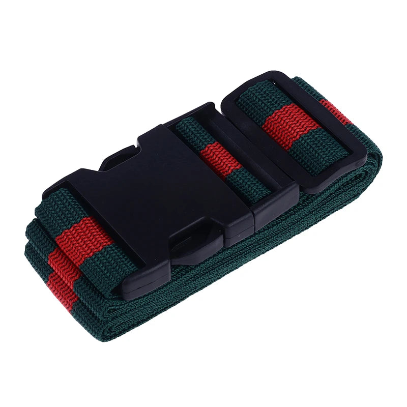 2M Travel Luggage Suitcase Secure Lock Durable Nylon Packing Strap Belt 1Pc Oasis Select 8Greenred