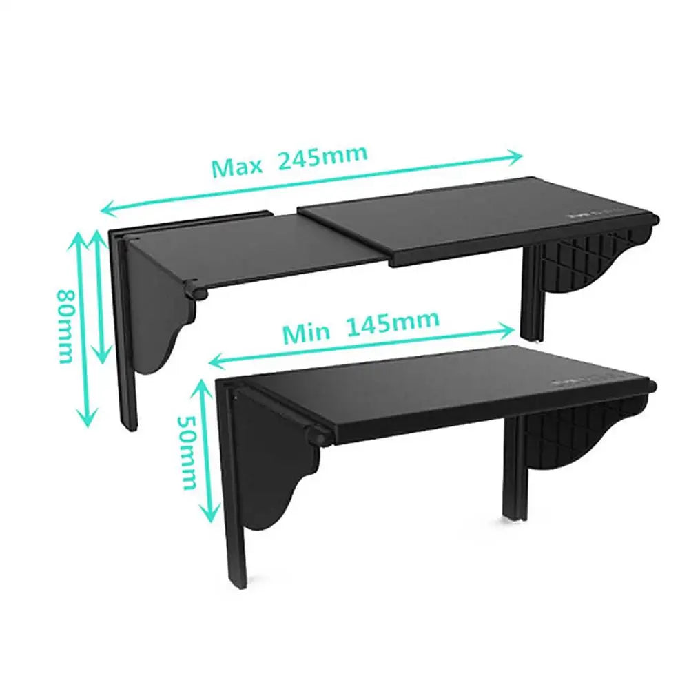 Car GPS Navigation Sun Shade 5-10 Inch Interior Accessories Display Screen Visor Universal GPS Anti-Glare Shield Screen Visor Oasis Select 1PC