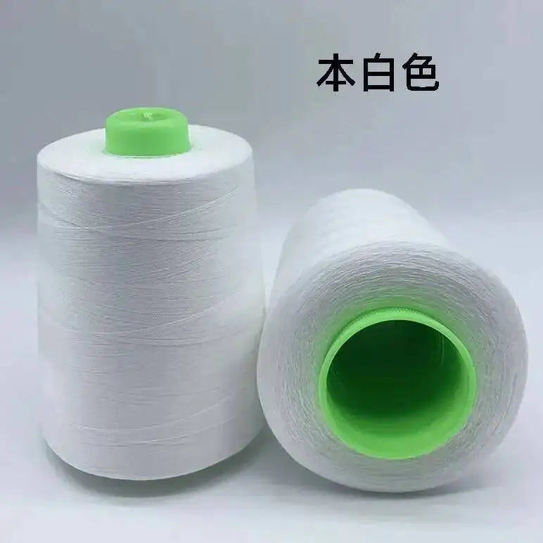  8000yards Sewing Threads Polyester 402 Thread Cone Spools DIY Apparel Hand-embroidered Sewing Machine Supplies Oasis Select WHITE 8000 Yards