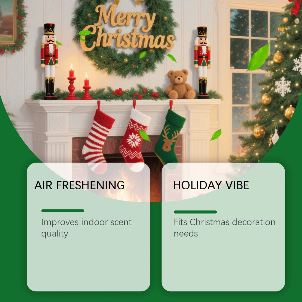 120ml Christmas Aromatherapy Essential Oil for Aroma Diffusers Festive Home Warm Cozy Holiday Atmosphere Air Freshener Oasis Select