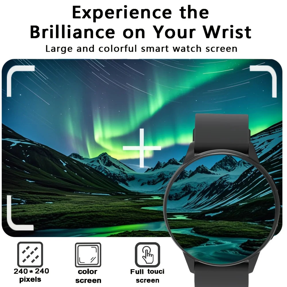 ERUN Smart Watch – Multi-Sport, Calls & Music Control