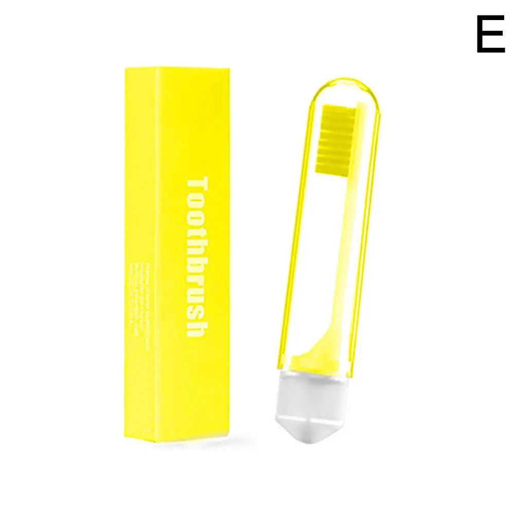 Foldable Travel Toothbrush – Soft Bristles, Portable & Compact Foldable Toothbrush Oasis Select E