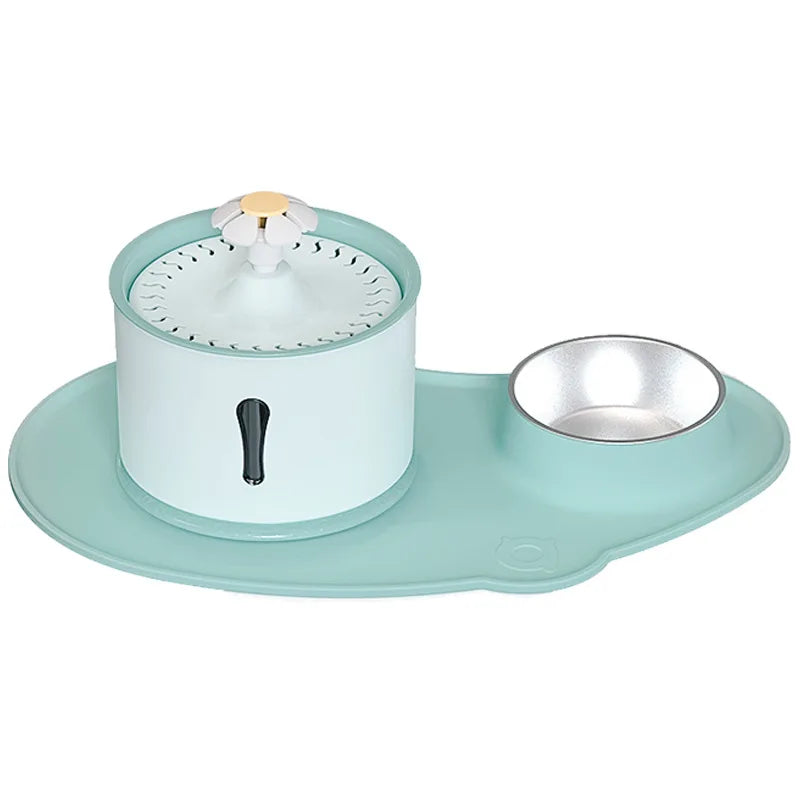 Pet Smart Water Dispenser, Automatic Circulation of Fresh Water, Cat Low-frequency Water Feeder, Water Bowl Combination Oasis Select