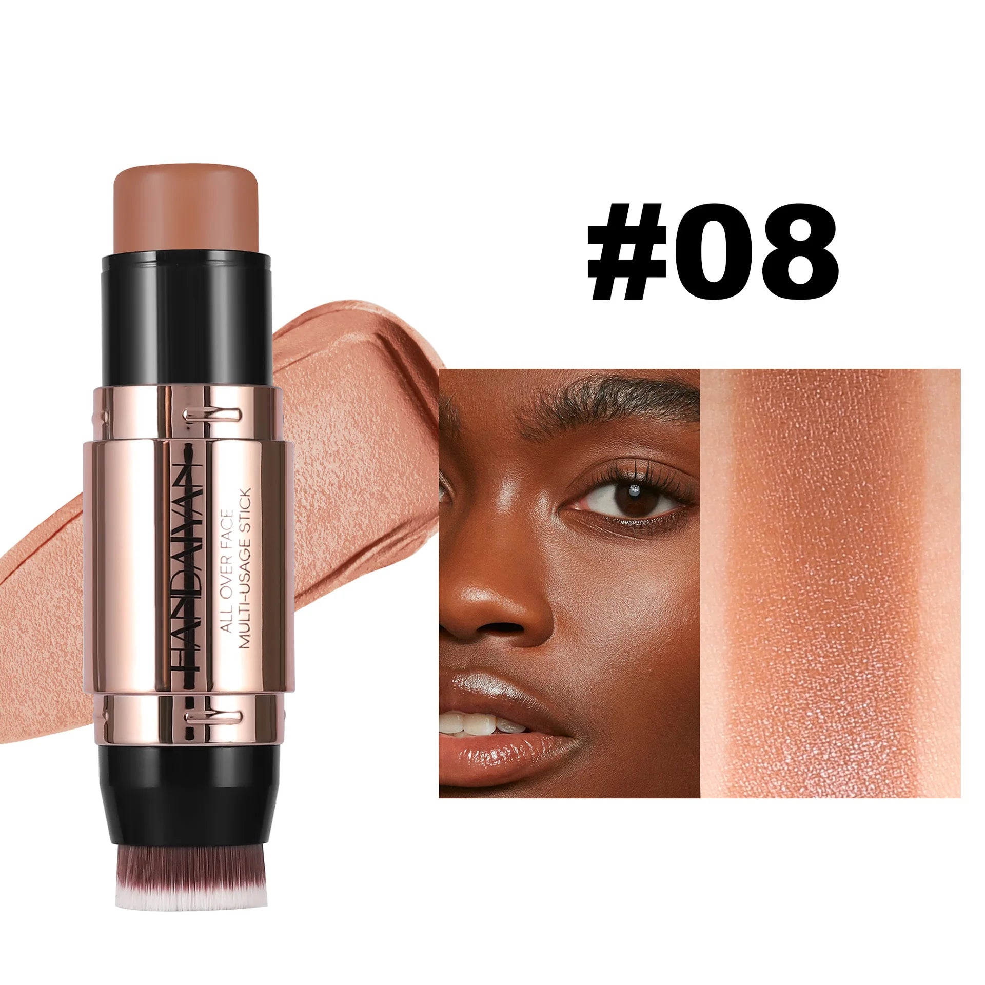 HANDAIYAN Double-Ended Highlighter & Contour Stick | Waterproof