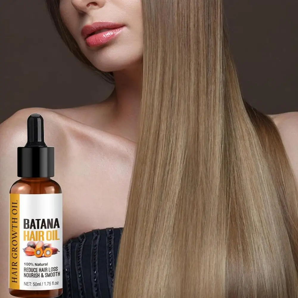 1/2PCs Natural Batana Oil For Hair Growth Pure Batana Oil Hair Shine Strengthen For Women Prevent Hair Loss Eliminate Split Ends Oasis Select