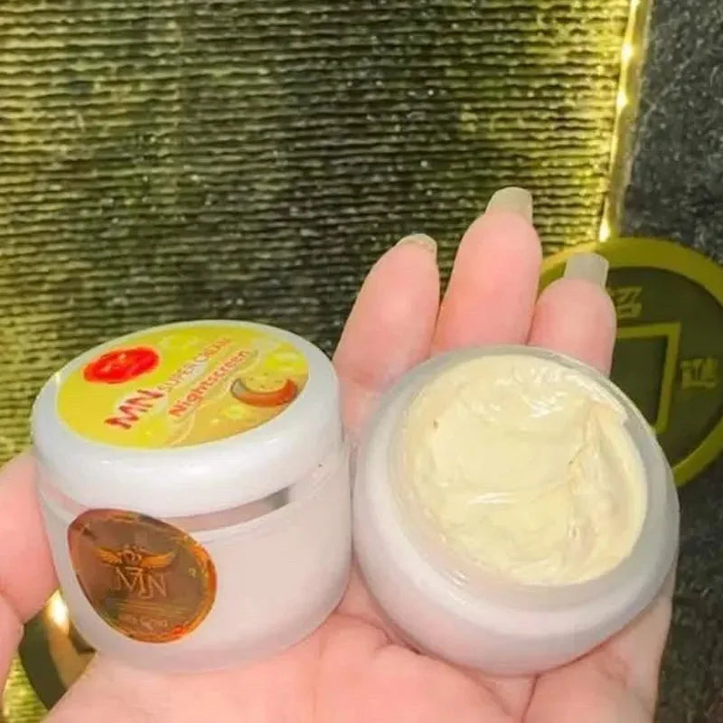 Thai Multi-Action Night Brightening Cream 1bottle Remove Spots Acne, Uneven Skin Tone，Moisturizing Whitening Lightening Skin Oasis Select