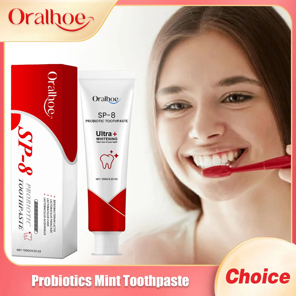 Oralhoe SP-8 Probiotic Whitening Toothpaste 120g | Oral Care
