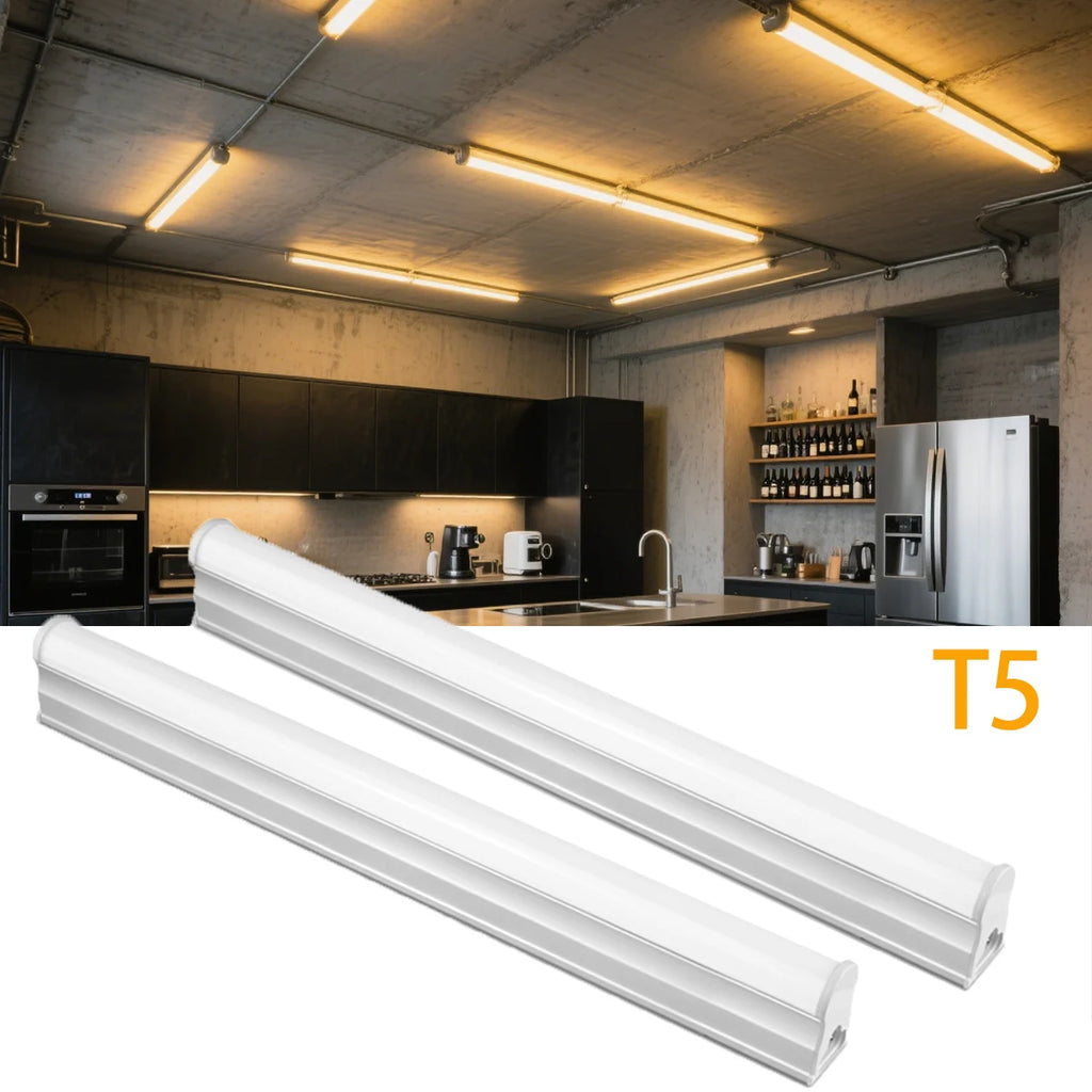 50cm T5 LED Light Bar 15W Wall Lamp Integrated,Garage/Shop/Office Decor Lighting AC 85V-265V Tube, Fluorescent Replacement Oasis Select